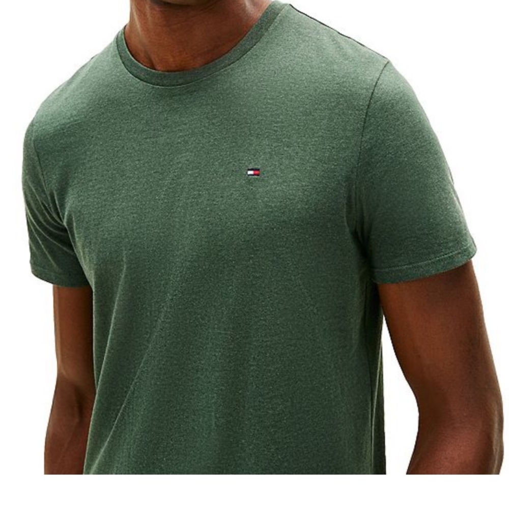 Tommy Hilfiger Men's Khaki Short Sleeve Tee